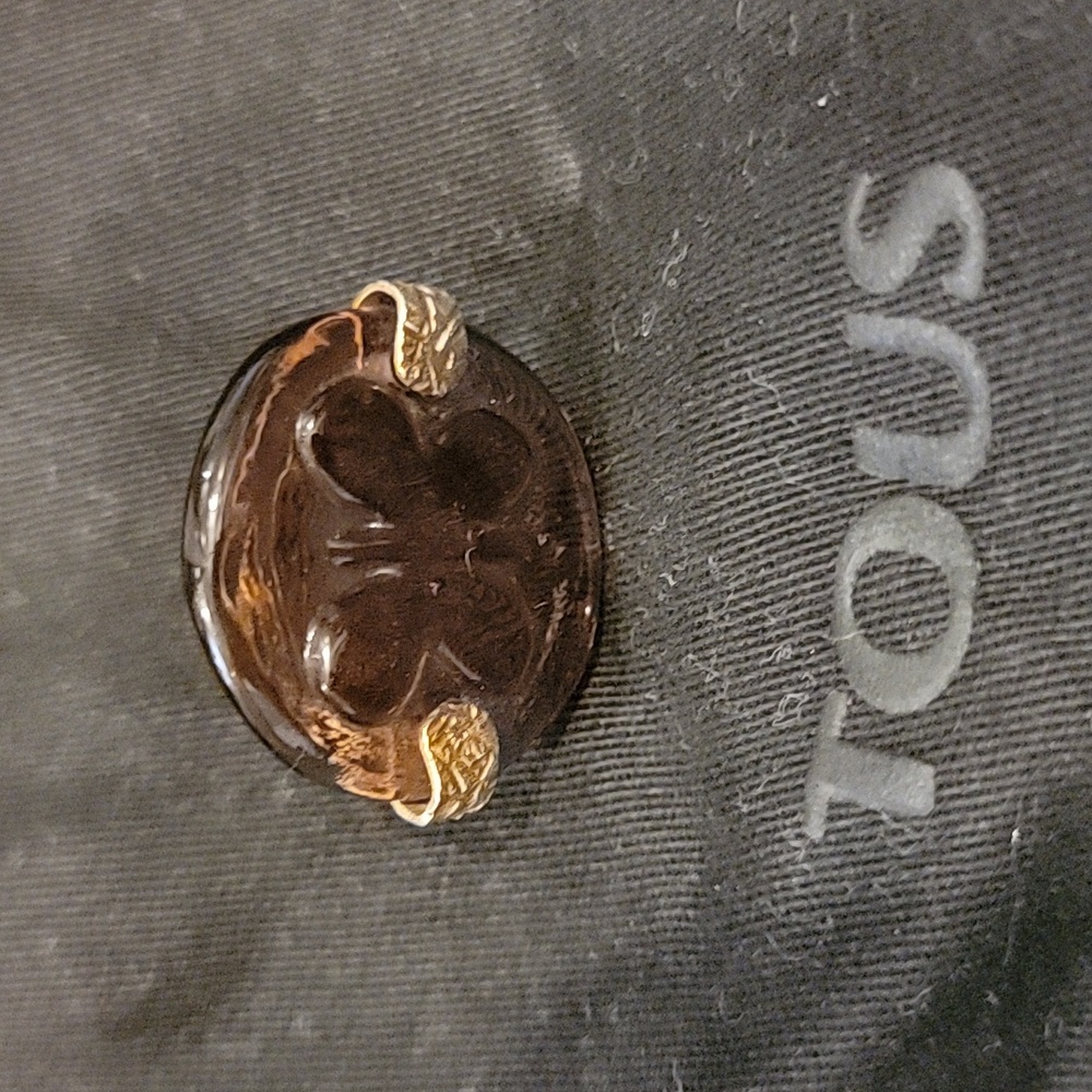 Butterfly murano ring